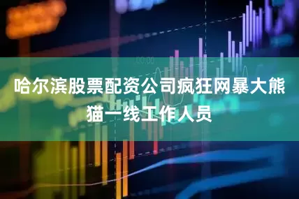 哈尔滨股票配资公司疯狂网暴大熊猫一线工作人员